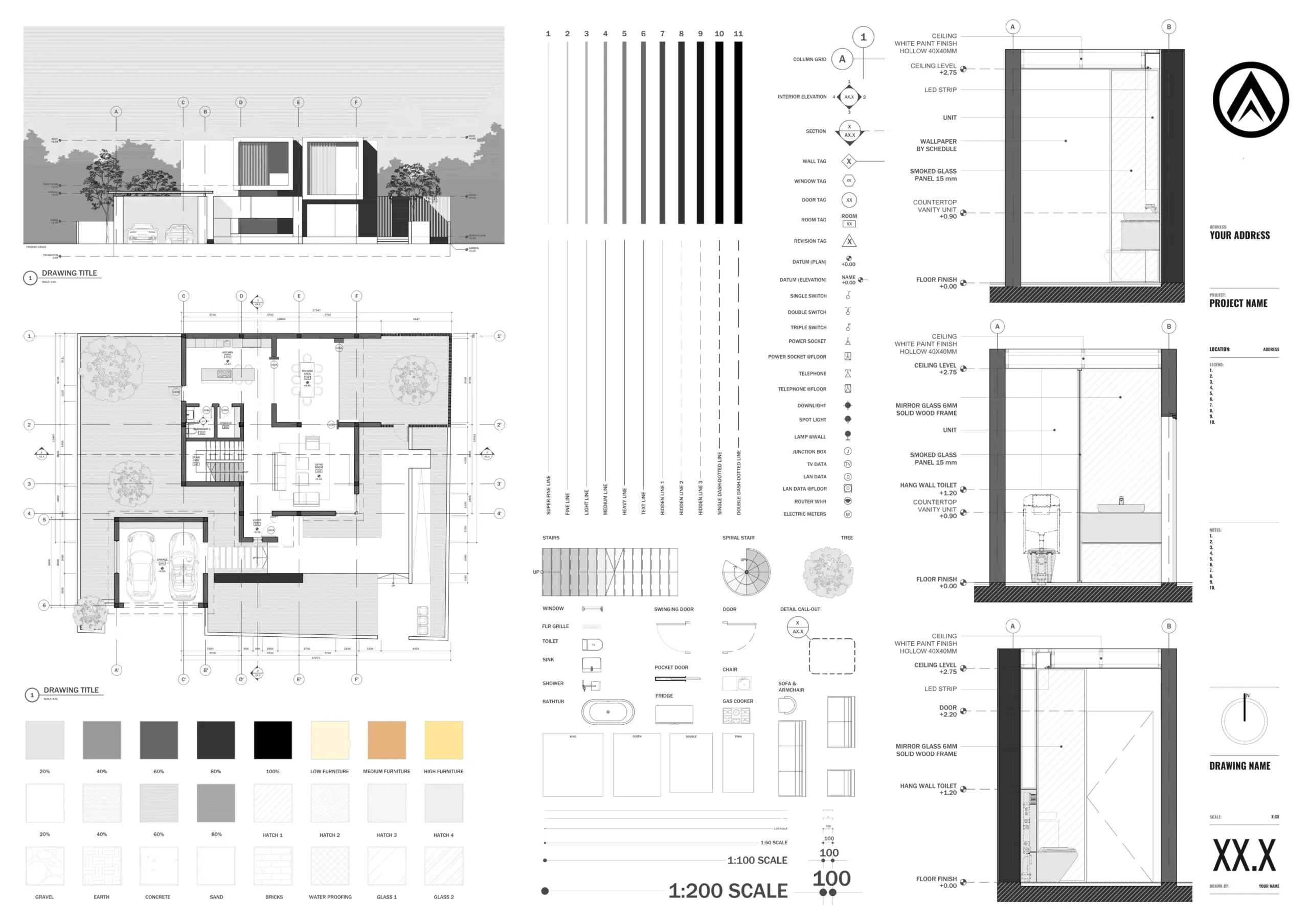 AutoCAD Drawing Template (with Instruction)
