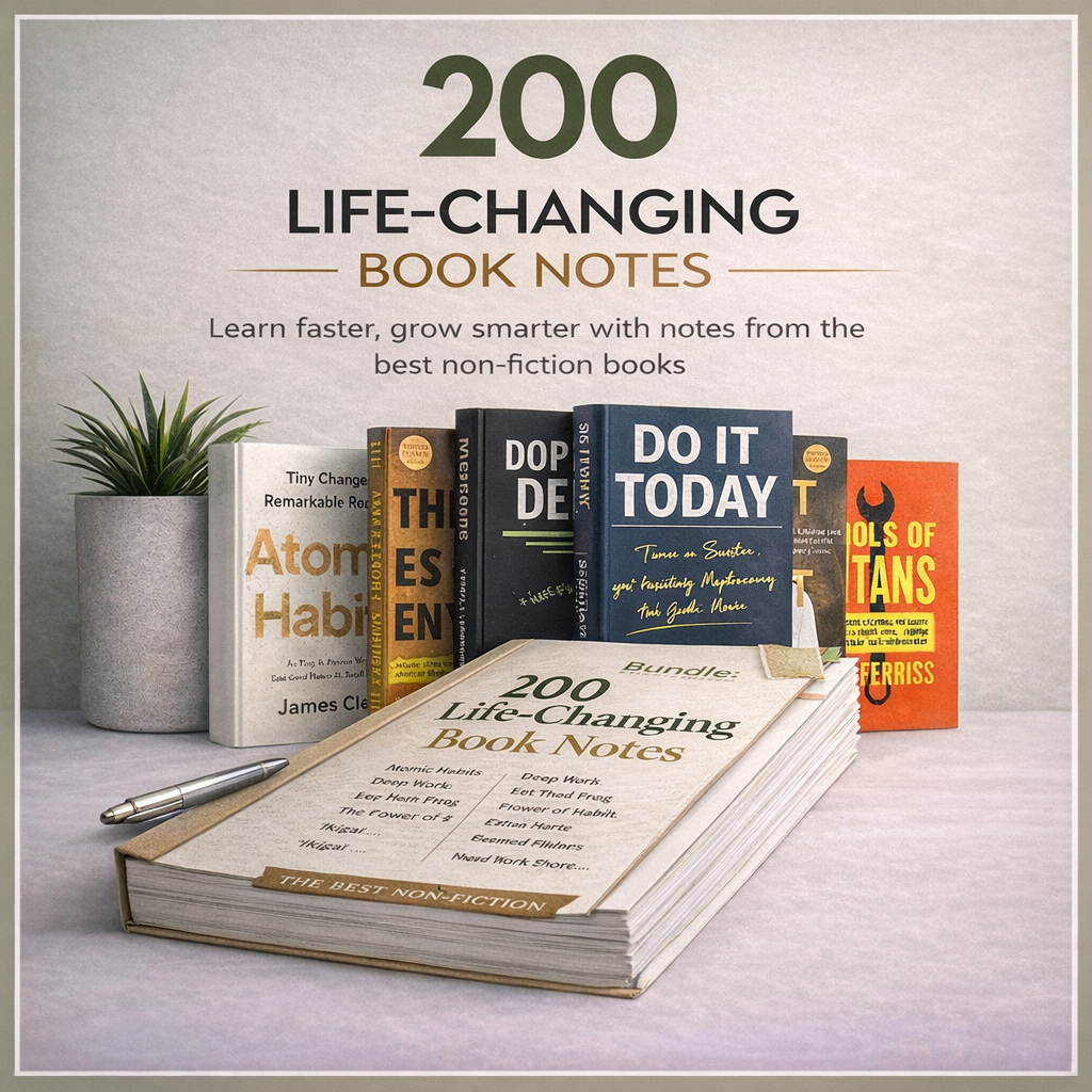 200 Life Changing Books Notes