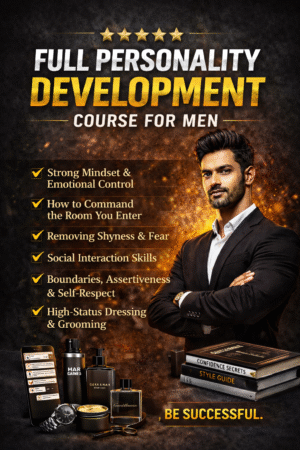 Full personality development course for men
