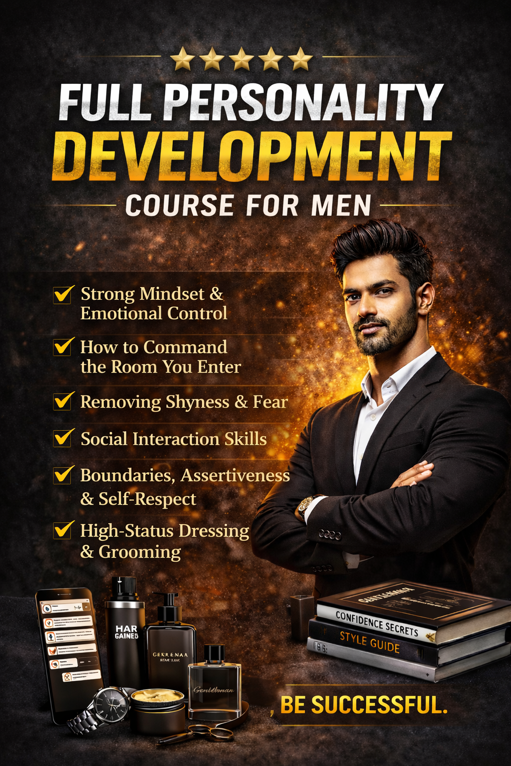 Full personality development course for men