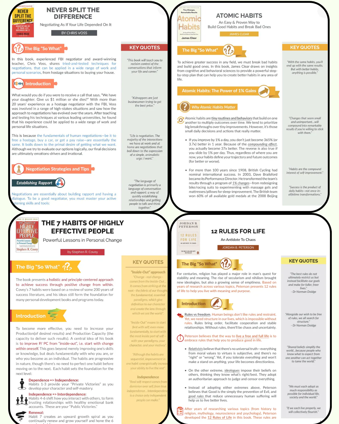 200 Life Changing Books Notes - Image 2