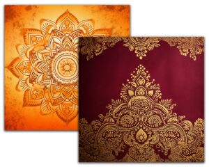 Gold Mandalas Digital Papers