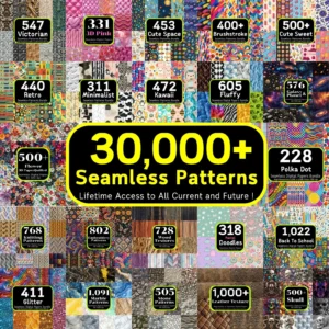 30,000+ seamless patterns